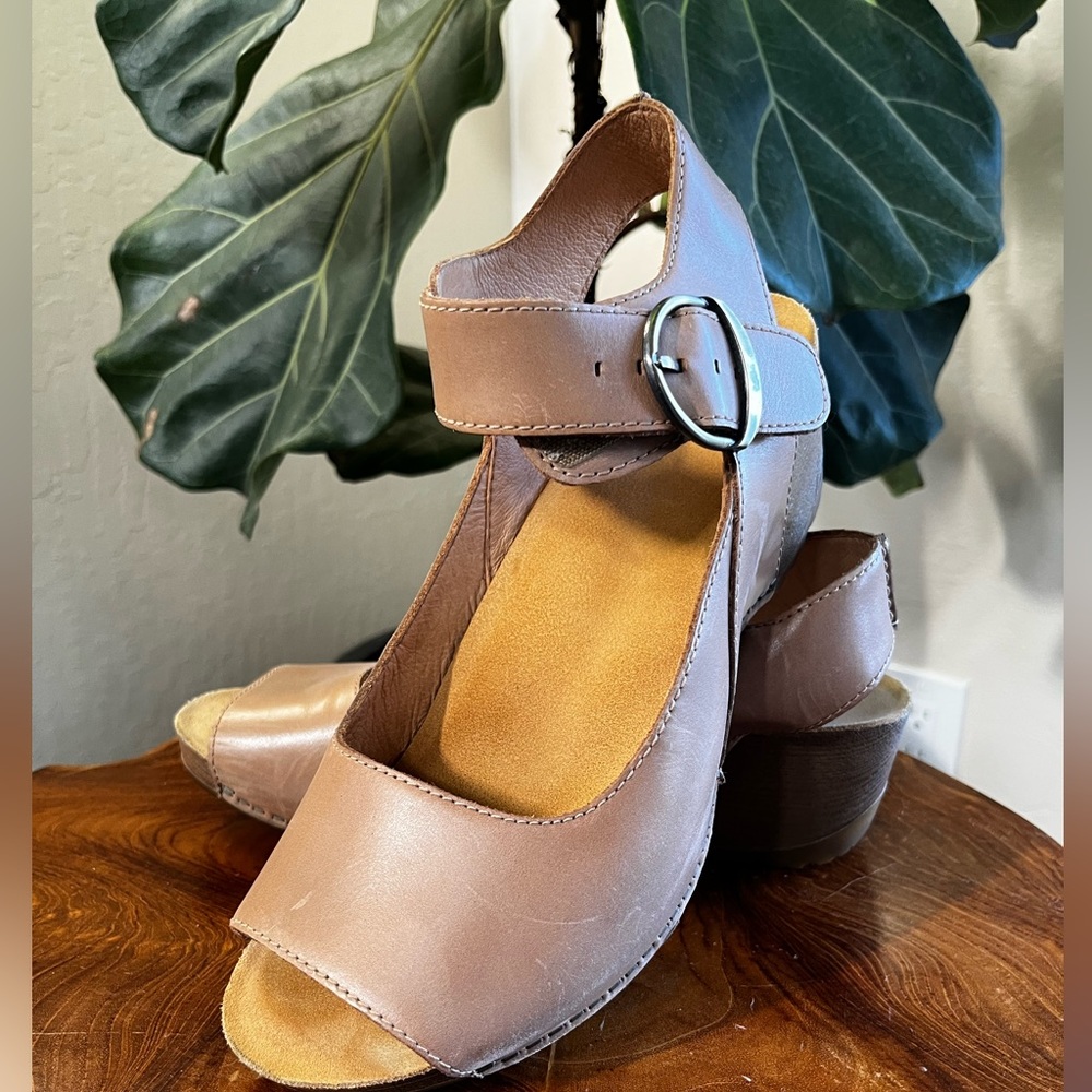 Dansko Tiana wedge sandal.